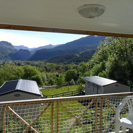 Camping Panoramique Du Verdon Castellane Kültér fotó