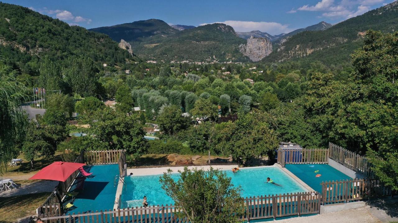 Camping Panoramique Du Verdon Castellane Kültér fotó