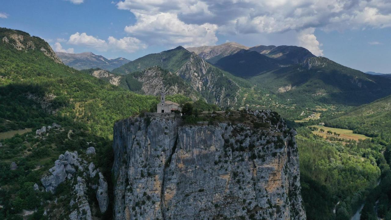 Camping Panoramique Du Verdon Castellane Kültér fotó