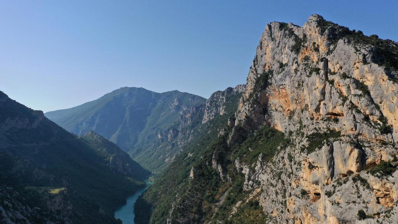 Camping Panoramique Du Verdon Castellane Kültér fotó