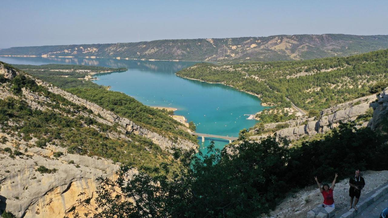 Camping Panoramique Du Verdon Castellane Kültér fotó