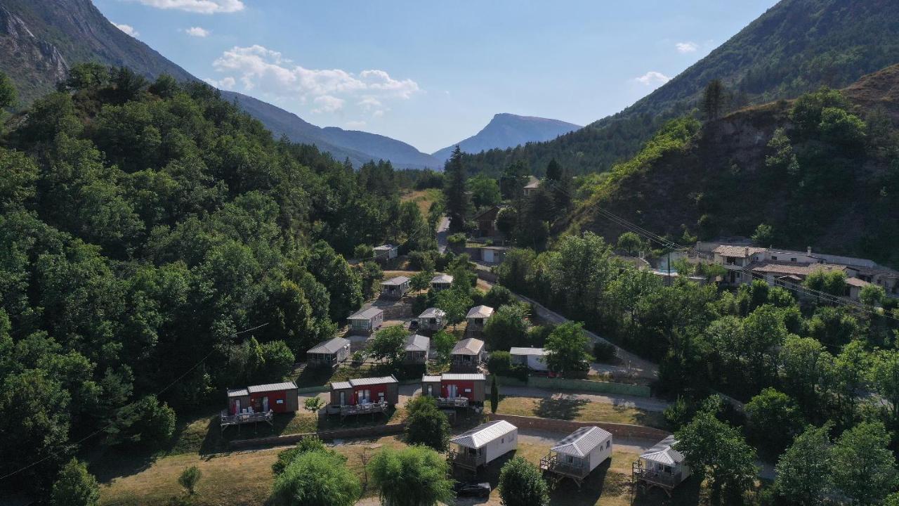 Camping Panoramique Du Verdon Castellane Kültér fotó