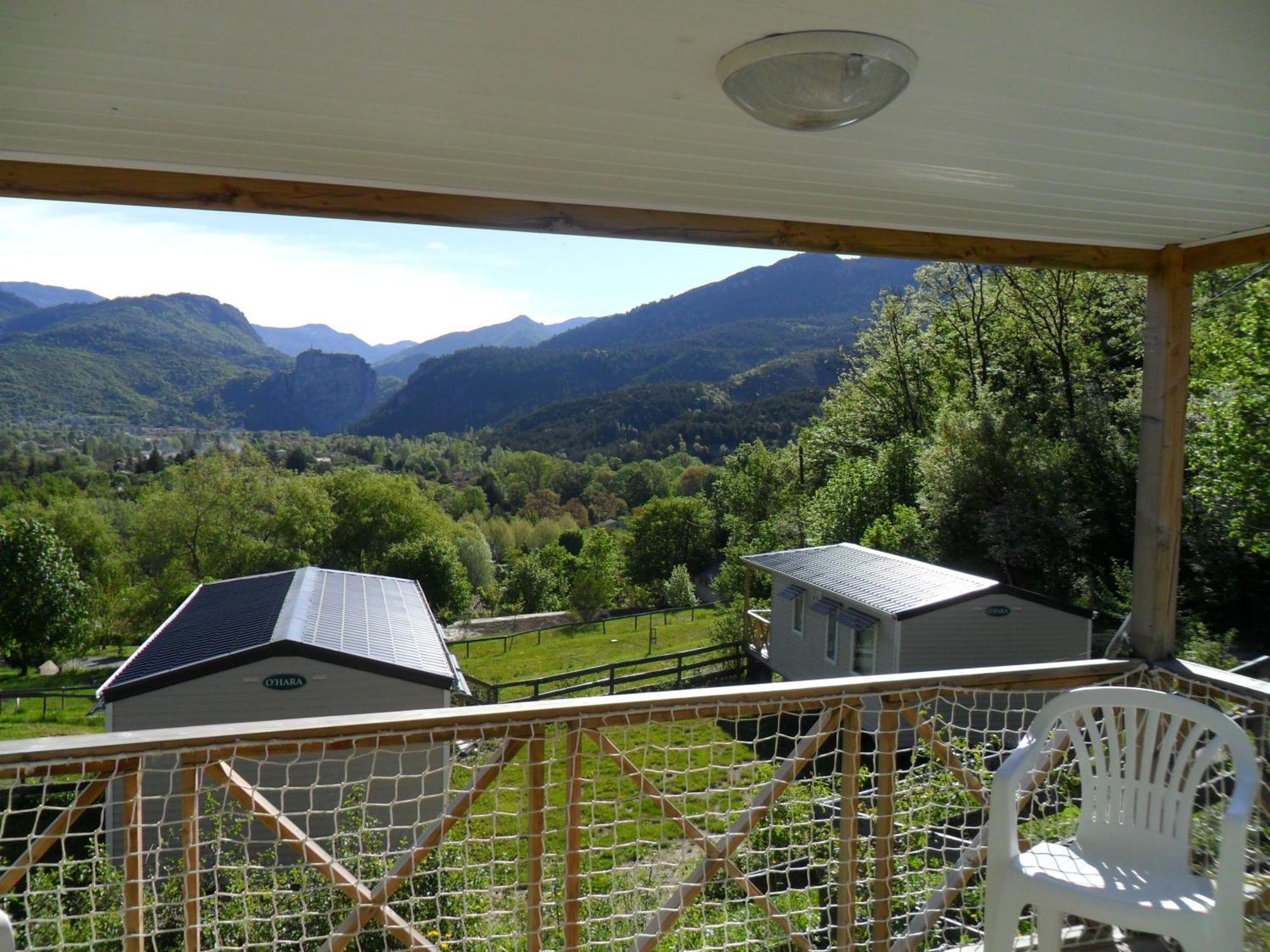 Camping Panoramique Du Verdon Castellane Kültér fotó