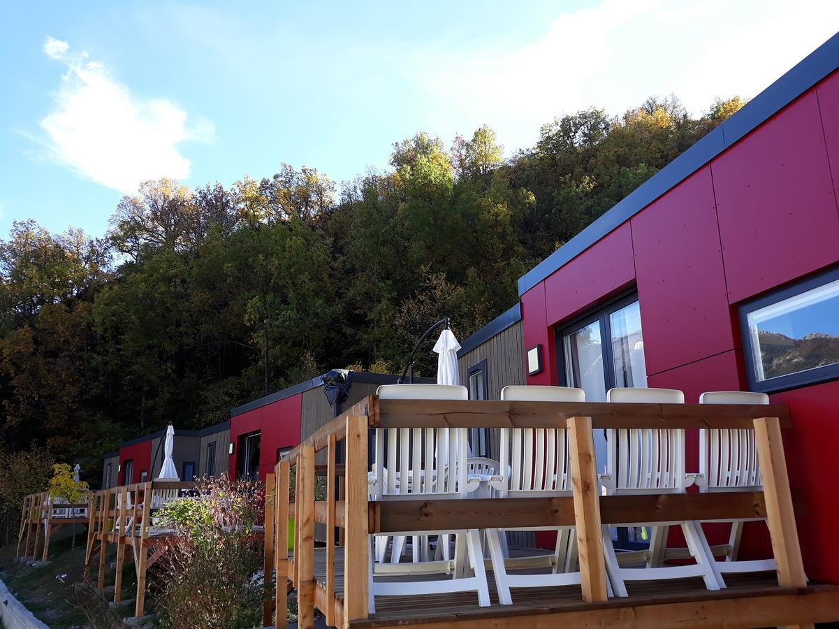 Camping Panoramique Du Verdon Castellane Kültér fotó