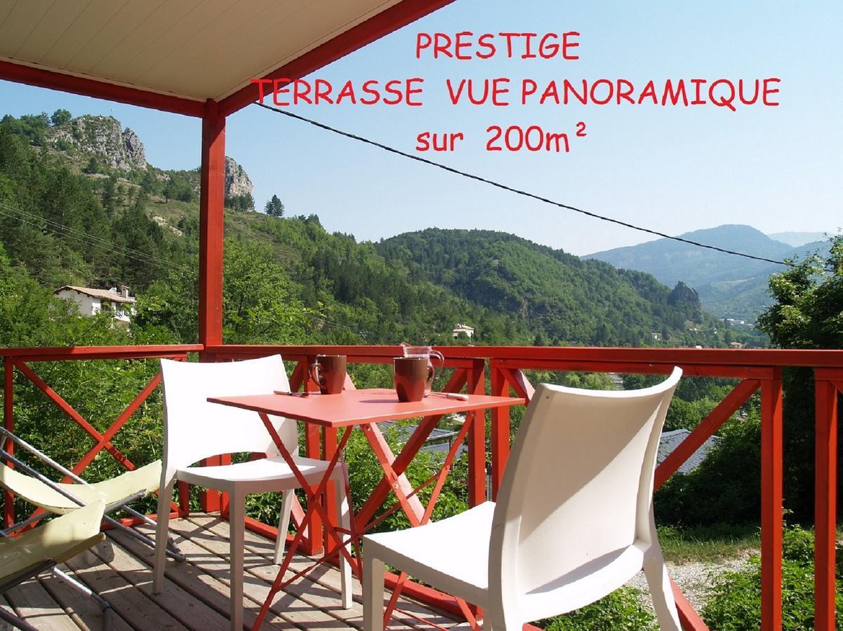 Camping Panoramique Du Verdon Castellane Kültér fotó