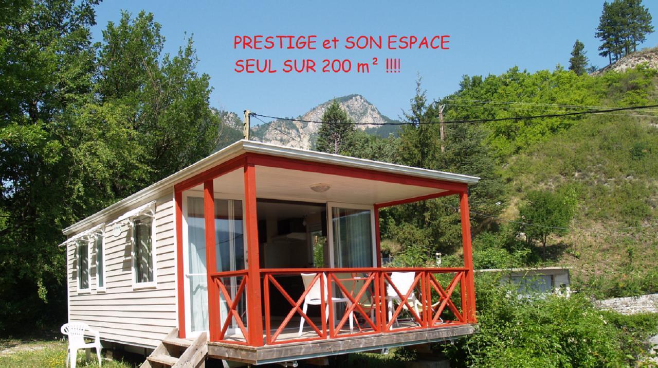 Camping Panoramique Du Verdon Castellane Kültér fotó