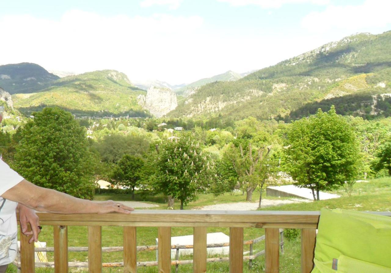 Camping Panoramique Du Verdon Castellane Kültér fotó